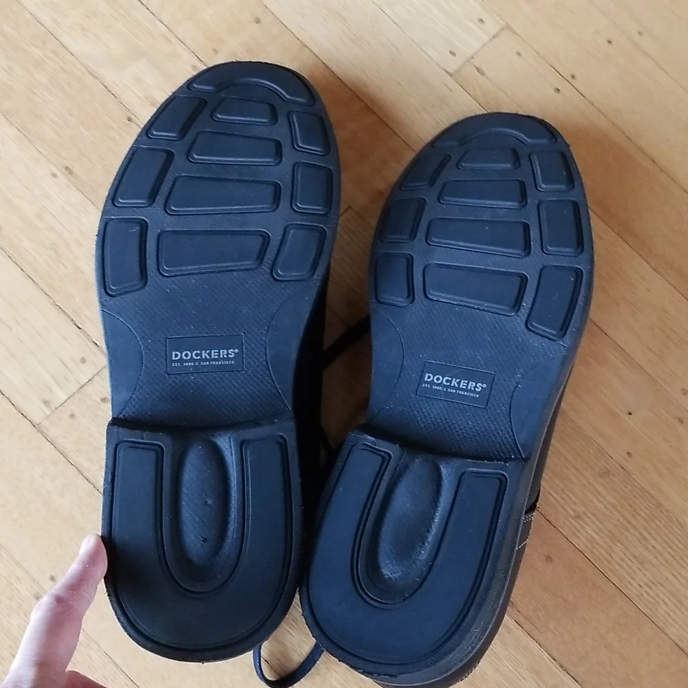 DOCKERS MEN'S BLACK OXFORD, 11 M - Picture 7 of 12